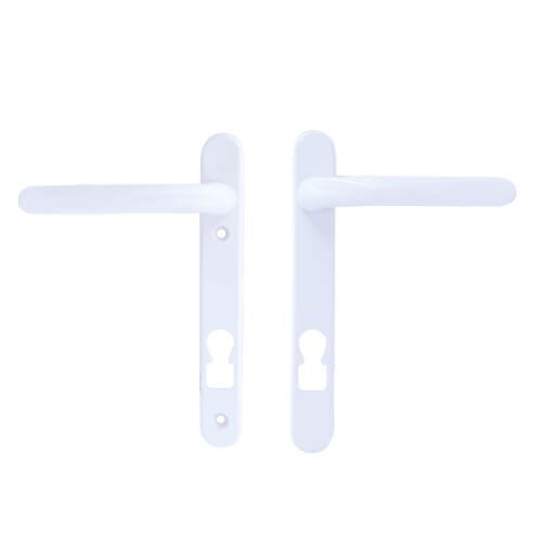 ERA Invincible Surefire Lever Lever UPVC Multipoint Door Handles - 92mm PZ 122mm Screw Centres