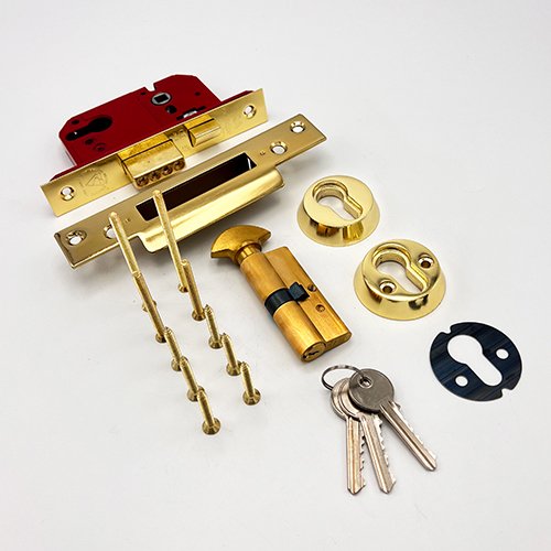 Era 234 British Standard Euro Mortice Sashlock Kit Complete With Euro Key & Turn Cylinder - Image 3