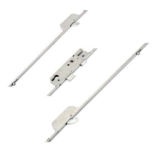 GU Europa Latch Deadbolt 2 Hooks 2 Rollers Split Spindle Multipoint Door Lock