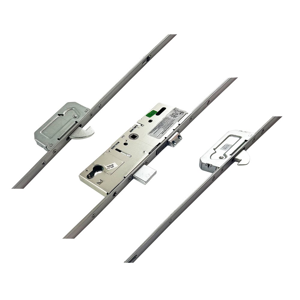 Era Latch Deadbolt 2 Hooks Interlocking French Door Lock Split Spindle Multipoint Door Lock