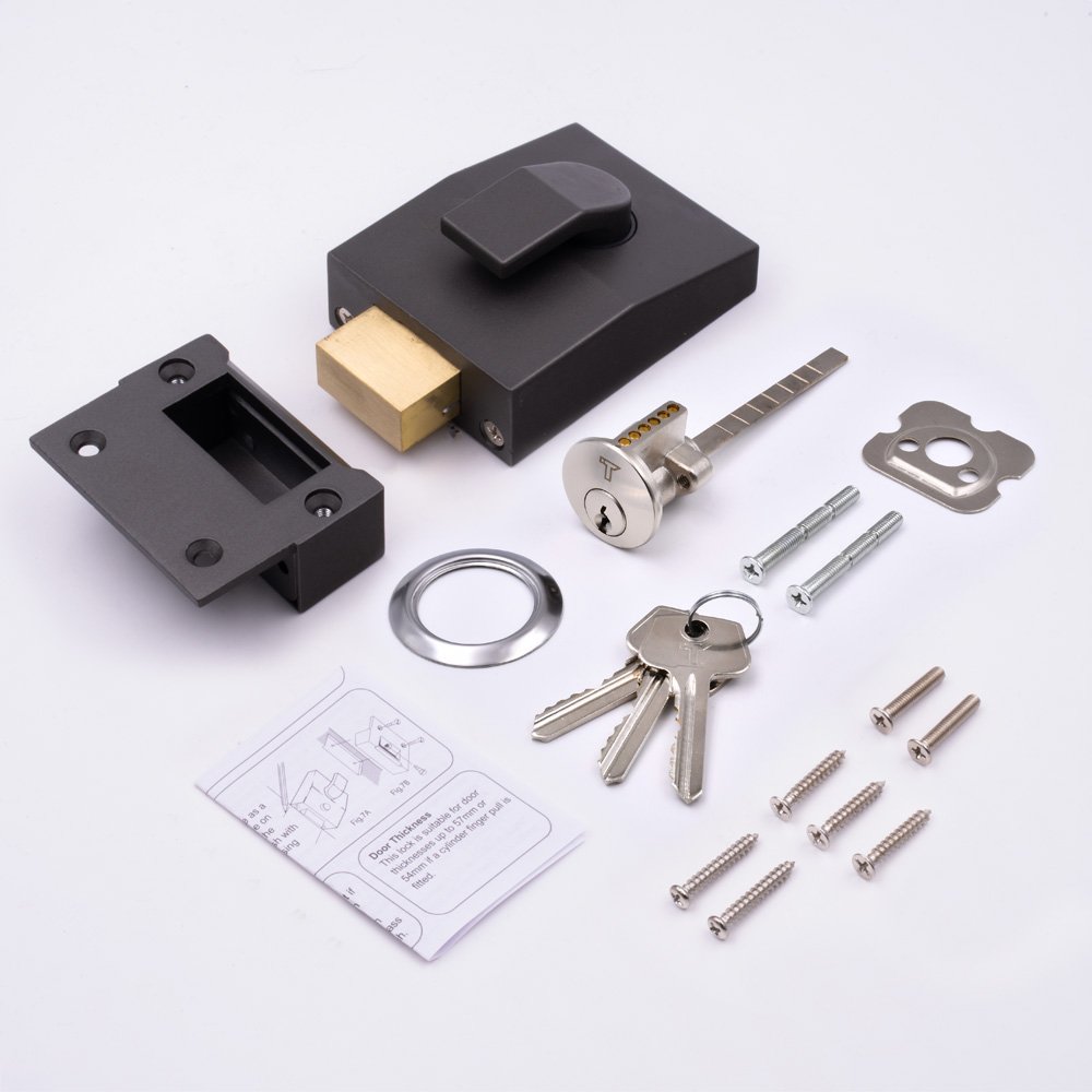 TSS 6 Pin Modern Deadbolt Rim Nightlatch - Image 14