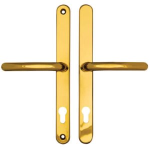 Fab & Fix Universal Lever Lever UPVC Multipoint Door Handles - 92mm PZ Sprung 265mm Screw Centres