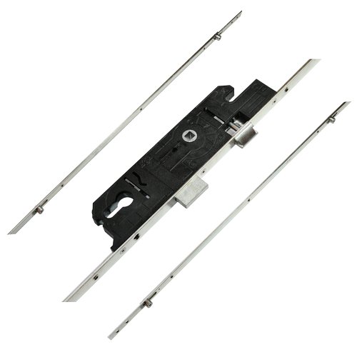 Economy Compact Latch Deadbolt 4 Rollers Lift Lever Multipoint Door Lock