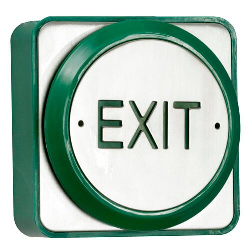 TSS Large Push Plate Exit Button