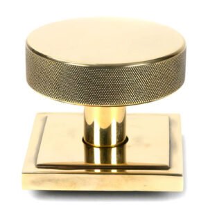 From The Anvil Brompton Centre Door Knob - Square (LEAD TIME: 2-3 DAYS)