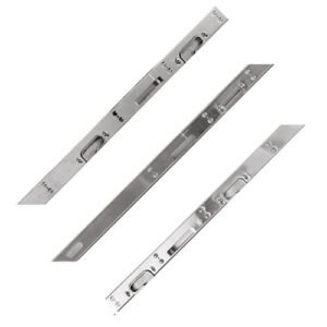 Fullex XL UPVC Full Length Keep - Latch, 3 Hook, 4 Roller, 2 Anti Lift Bolts