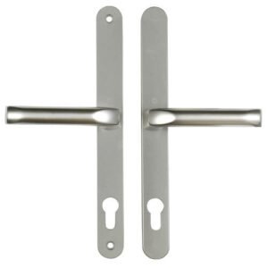 Hoppe London Lever Lever UPVC Multipoint Door Handles - 92mm PZ Sprung 240mm Screw Centres