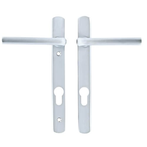 Straight Lever Lever UPVC Multipoint Door Handles - 92mm PZ Sprung 122mm Screw Centres - Image 7