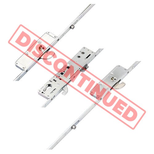 Securistyle Latch 3 Hooks 2 Rollers Double Spindle Multipoint Door Lock - Option 1