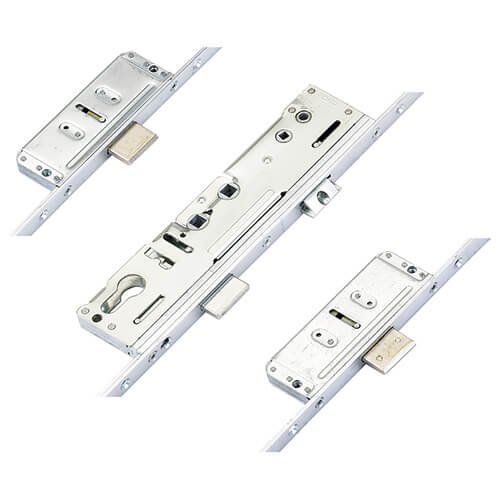 Lockmaster Latch 3 Deadbolts Option 1 Lift Lever or Double Spindle Multipoint Door Lock