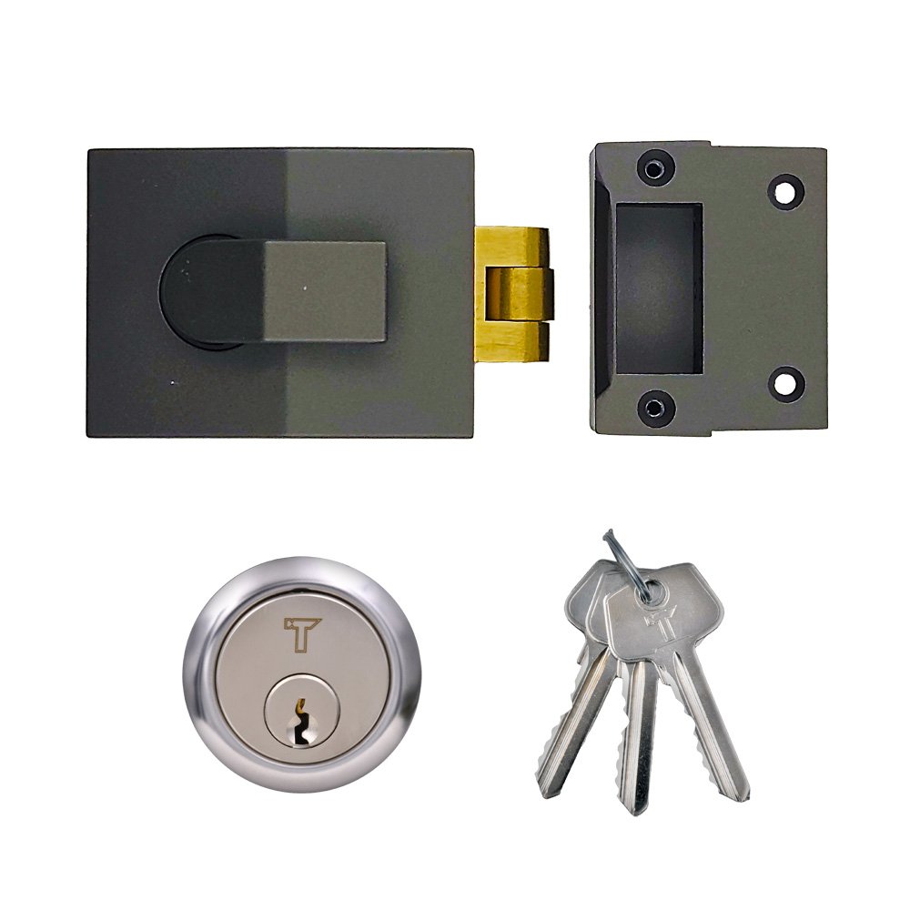 TSS 6 Pin Modern Rollerbolt Nightlatch 60mm - Image 7