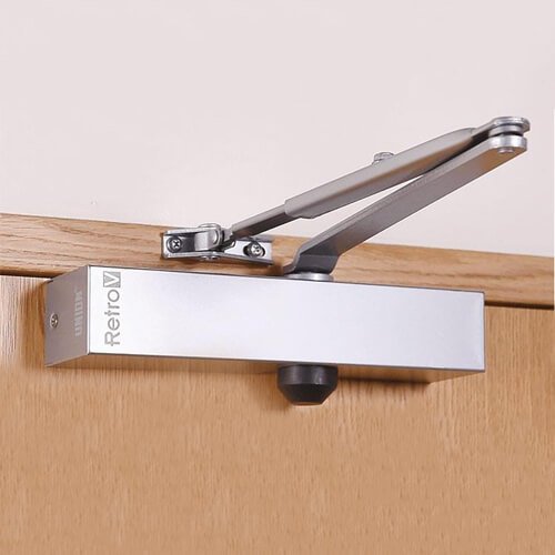 Union RetroV Size 3-4 Overhead Door Closer - Image 2