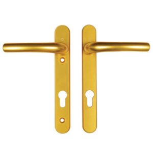 Hoppe Tokyo Lever Lever UPVC Multipoint Door Handles - 92mm PZ Unsprung 122mm Screw Centres