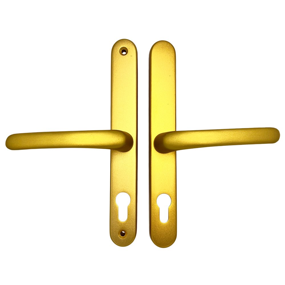 TSS Lever Lever UPVC Multipoint Door Handles - 68mm PZ Sprung 215mm Screw Centres - Image 10