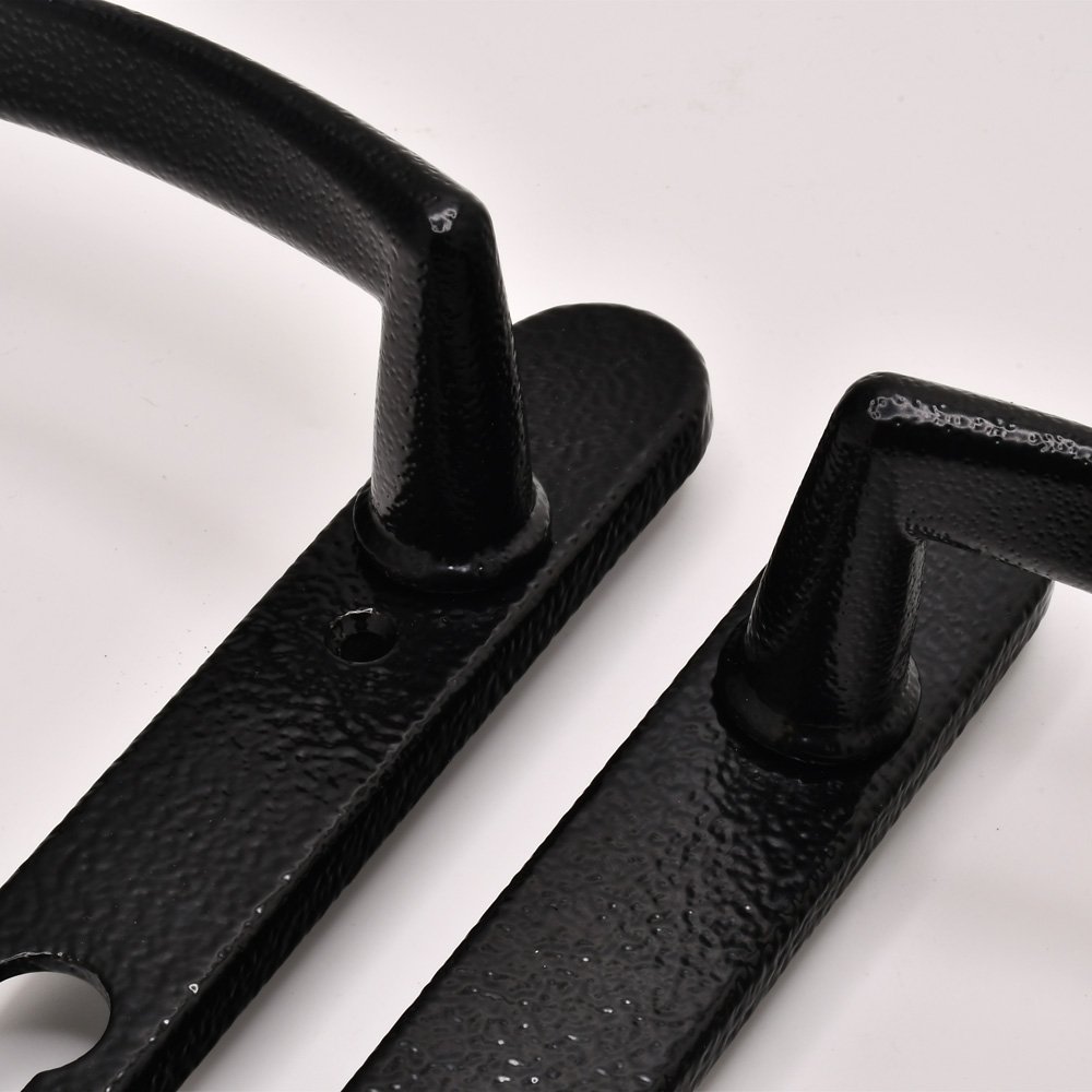 TSS Traditional Style Lever Lever UPVC Multipoint Door Handles - 92mm PZ Sprung 122mm Screw Centres - Image 3