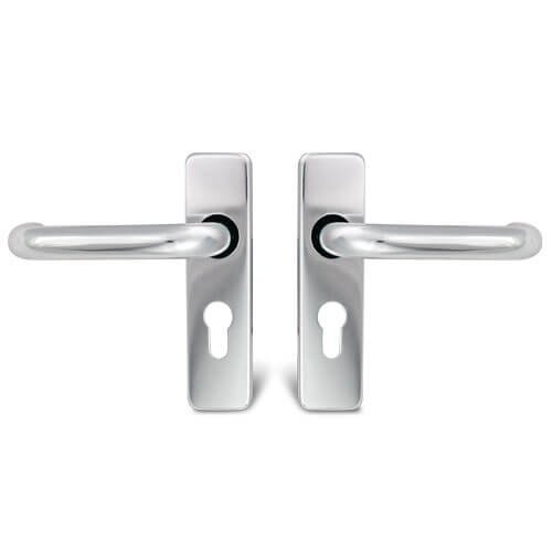 TSS Round Bar Lever on Plate Furniture - Image 2