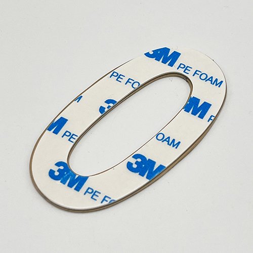 TSS 3” Stick On Door Numerals - 201 Stainless Steel - Image 6