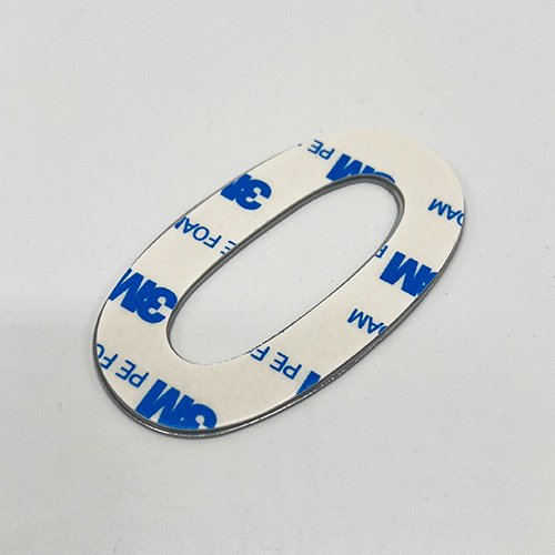 TSS 3” Stick On Door Numerals - 201 Stainless Steel - Image 3