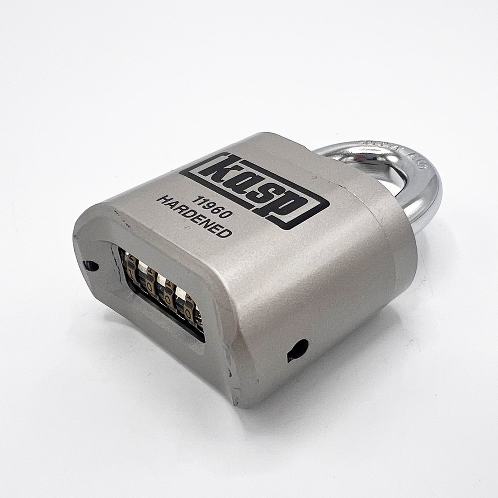 Kasp 119 60mm High Security Open Shackle Combination Padlock - Image 4