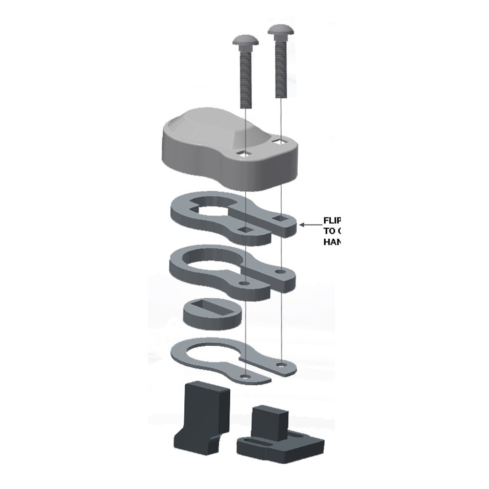 Gatemaster STH Stop Hinge with Bottom Pivot (LEAD TIME: 2-3 DAYS) - Image 3